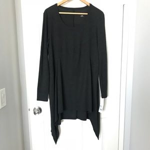 Liz Lange Maternity for Target Dark Grey Blouse